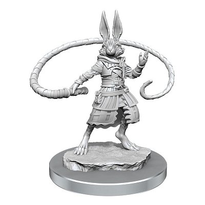 D&D Nolzur\'s Marvelous Miniatures Unpainted Miniatures 2-Packs Harengon Rogues Case (4)