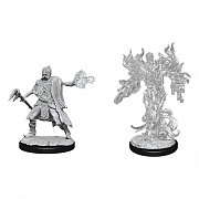 D&D Nolzur\'s Marvelous Miniatures Unpainted Miniatures Allip & Deathlock Case (2)