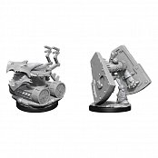 D&D Nolzur\'s Marvelous Miniatures Unpainted Miniatures Stone Defender & Oaken Bolter Case (2)