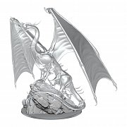 D&D Nolzur\'s Marvelous Miniatures Unpainted Miniatures Young Emerald Dragon Case (2)