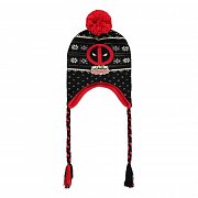 Deadpool Ski Beanie Deadpool Badge Laplander