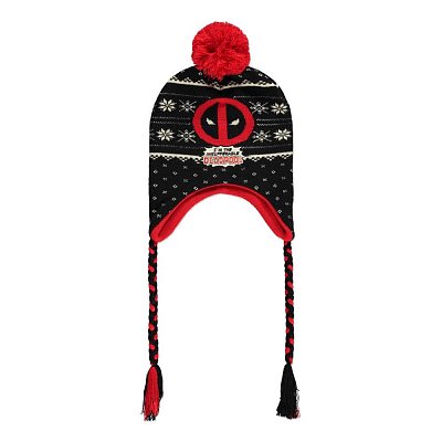 Deadpool Ski Beanie Deadpool Badge Laplander