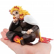 Demon Slayer Kimetsu no Yaiba G.E.M. PVC Statue Rengoku Palm Size Edition Deluxe 9 cm