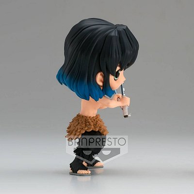 Demon Slayer Kimetsu no Yaiba Q Posket Mini Figure Inosuke Hashibira II Ver. A 13 cm