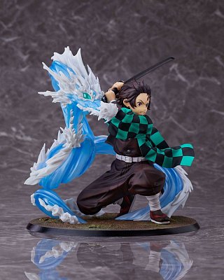Demon Slayer: Kimetsu no Yaiba Statue Tanjiro Kamado Constant Flux 19 cm --- DAMAGED PACKAGING