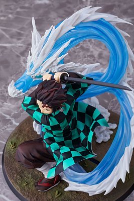 Demon Slayer: Kimetsu no Yaiba Statue Tanjiro Kamado Constant Flux 19 cm --- DAMAGED PACKAGING