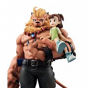 Digimon Tamers G.E.M. Series PVC Statue Leomon & Kato Jyuri 19 cm