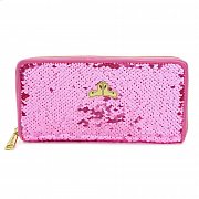 Disney by Loungefly Flap Purse Sleeping Beauty Reversible Sequin
