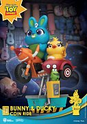 Disney Coin Ride Series D-Stage PVC Diorama Bunny & Ducky 16 cm