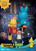 Disney Coin Ride Series D-Stage PVC Diorama Bunny & Ducky 16 cm