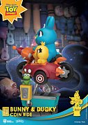 Disney Coin Ride Series D-Stage PVC Diorama Bunny & Ducky 16 cm