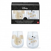 Disney Crystal Glasses 2-Packs Case Mickey Mouse (6)