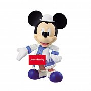 Disney Fluffy Puffy Mini Figure Mickey & Minnie A: Mickey 10 cm