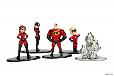 Disney Nano Metalfigs Diecast Mini Figures 5-Pack Incredibles 2 4 cm