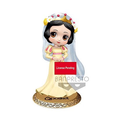 Disney Q Posket Mini Figure Snow White Dreamy Style Ver. B 14 cm