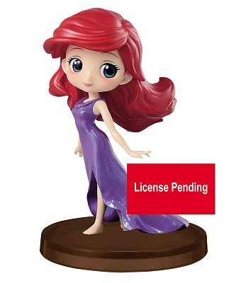 Disney Q Posket Petit Mini Figure Ariel Story of the Little Mermaid Ver. D 7 cm