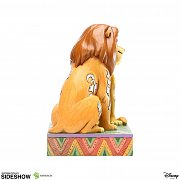 Disney Statue Simba and Nala Snuggling by Jim Shore (The Lion King) 13 cm