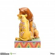 Disney Statue Simba and Nala Snuggling by Jim Shore (The Lion King) 13 cm
