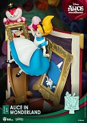 Disney Story Book Series D-Stage PVC Diorama Alice in Wonderland New Version 15 cm