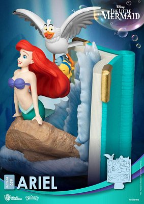 Disney Story Book Series D-Stage PVC Diorama Ariel New Version 15 cm