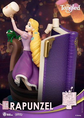 Disney Story Book Series D-Stage PVC Diorama Rapunzel New Version 15 cm