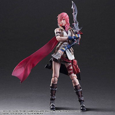 Dissidia Final Fantasy Play Arts Kai Action Figure Lightning 25 cm