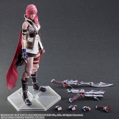 Dissidia Final Fantasy Play Arts Kai Action Figure Lightning 25 cm