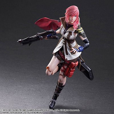 Dissidia Final Fantasy Play Arts Kai Action Figure Lightning 25 cm