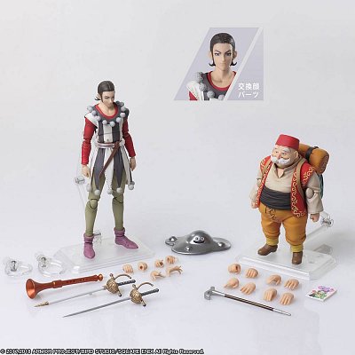 Dragon Quest XI Echoes of an Elusive Age Bring Arts Action Figures Sylvando & Rab 12 - 15 cm --- DAMAGED PACKAGING