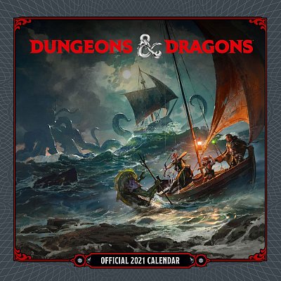Dungeon & Dragons Calendar 2021 *English Version*