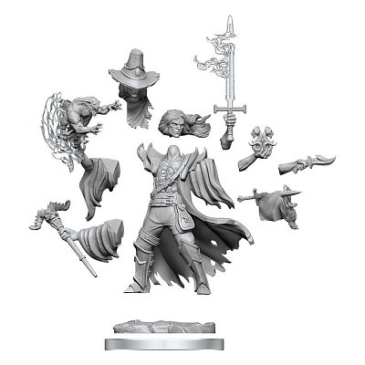 Dungeons & Dragons Frameworks Miniature Model Kit Human Warlock Male