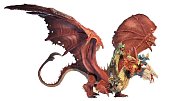 Dungeons & Dragons Icons of the Realms Premium Miniature pre-painted Gargantuan Tiamat 37 cm