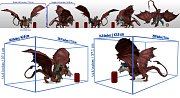 Dungeons & Dragons Icons of the Realms Premium Miniature pre-painted Gargantuan Tiamat 37 cm