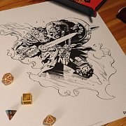 Dungeons & Dragons Lithograph 7-Set 36 x 28 cm