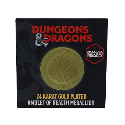 Dungeons & Dragons Medallion Amulet Of Health Limited Edition (gold plated)