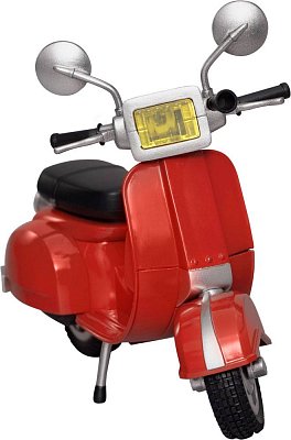 Egg Attack Action Light Up Vehicle Motorbike Classic Style Red Version 12 cm