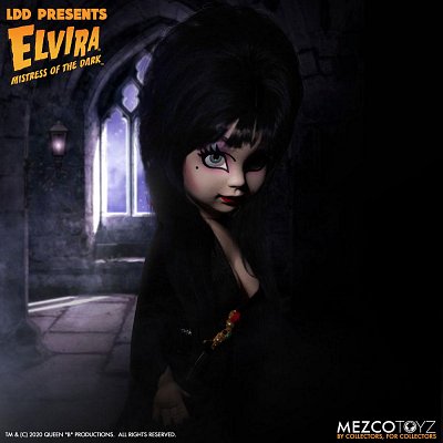 Elvira Mistress of the Dark Living Dead Dolls Doll Elvira 25 cm