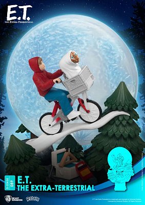 E.T. the Extra-Terrestrial D-Stage PVC Diorama Iconic Scene Movie Scene 15 cm