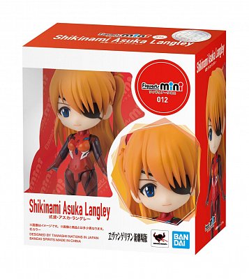 Evangelion: 3.0+1.0 Figuarts mini Action Figure Asuka Langley Shikinami 9 cm --- DAMAGED PACKAGING
