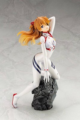 Evangelion 4 PVC Statue 1/6 Asuka Shikinami Langley White Plugsuit Ver. 23 cm