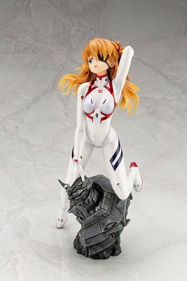 Evangelion 4 PVC Statue 1/6 Asuka Shikinami Langley White Plugsuit Ver. 23 cm