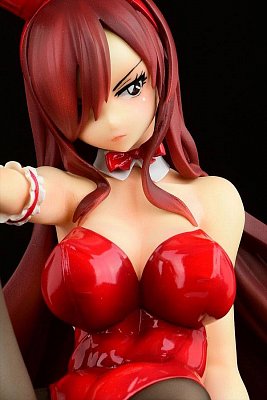 Fairy Tail PVC Statue 1/6 Erza Scarlet Bunny Girl Style Type Red 20 cm