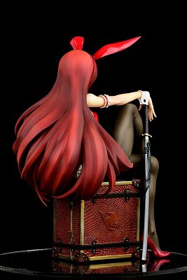 Fairy Tail PVC Statue 1/6 Erza Scarlet Bunny Girl Style Type Red 20 cm