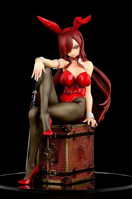 Fairy Tail PVC Statue 1/6 Erza Scarlet Bunny Girl Style Type Red 20 cm