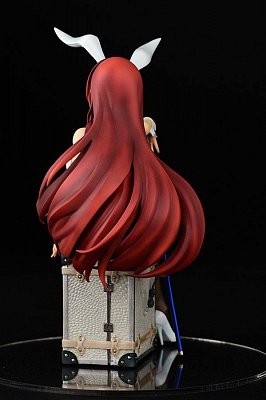 Fairy Tail PVC Statue 1/6 Erza Scarlet Bunny Girl Style Type White 20 cm