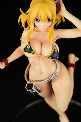 Fairy Tail PVC Statue 1/6 Lucy Heartfilia Swimwear Gravure Style Noir Ver. 23 cm