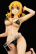 Fairy Tail PVC Statue 1/6 Lucy Heartfilia Swimwear Gravure Style Noir Ver. 23 cm