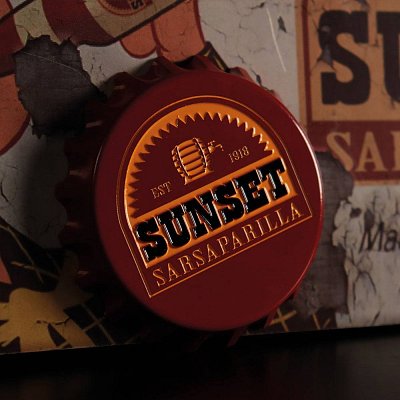 Fallout Bottle Opener Sunset Sarsaparilla 8 cm