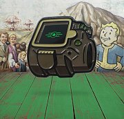 Fallout Pin Badge Vault-Tec Glow In The Dark Logo Limited Edition