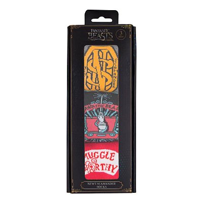 Fantastic Beasts Socks 3-Pack Newt Scamander